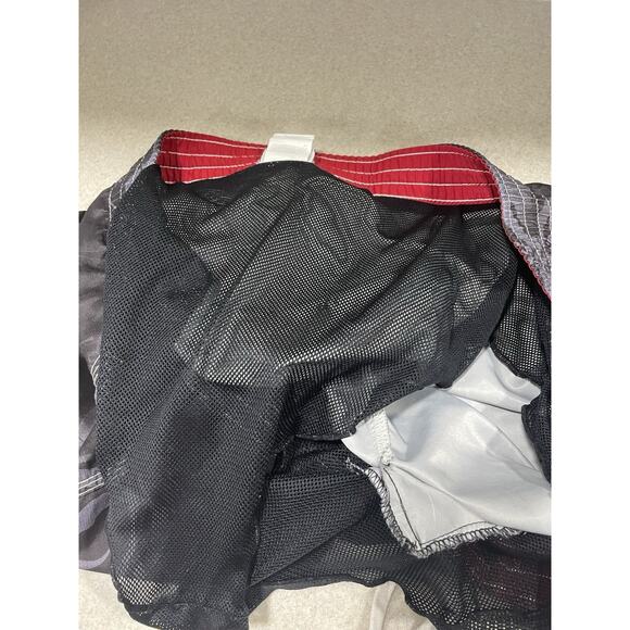 Speedo Men’s Swim Trunks Size 40” Waist 10”Inseam Black & Gray Liner -Hawaiian - Picture 8 of 10